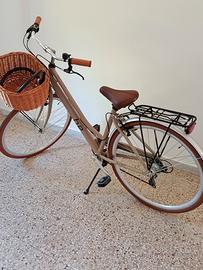 bicicletta da donna nuova comprata mai usata 