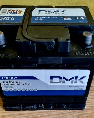 Batteria Auto 12v DMK 50AH 420A DS 50-L1