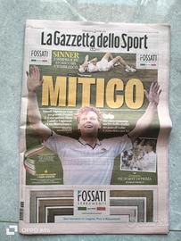 Gazzetta Sinner vince a Wimbledon 2026