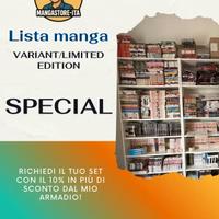 Lotto manga vari Special/Limited/Variant - Parte 1