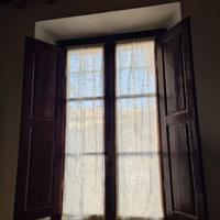 Lotto 4 Ante Finestra in Legno + 4 Scuri Interni –