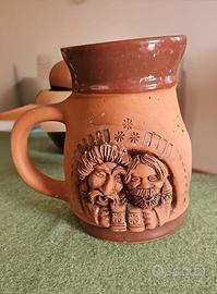 Boccale in terracotta 