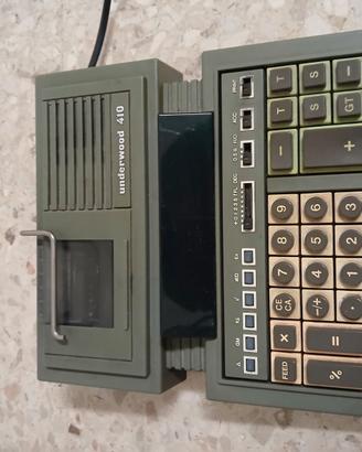Calcolatrice vintage Underwood 410