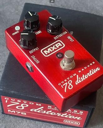 Pedale MXR Custom Badass '78 Distortion - M78