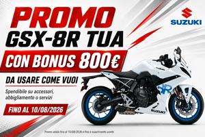 Suzuki GSX-8R PROMO SULLE ULTIME UNITA' IN PRONTA 