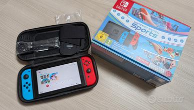 Nintendo switch sport nuova permuto 