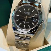Rolex Dj 126300 Nuovo 02.2026 41mm Nero