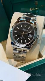 Rolex Dj 126300 Nuovo 02.2026 41mm Nero