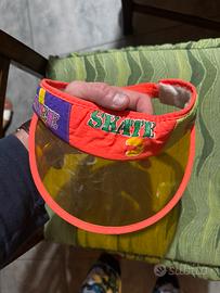 Visiera Vintage SKATE anni ’90 – Fluo originale