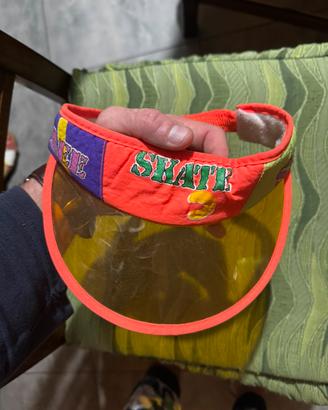 Visiera Vintage SKATE anni ’90 – Fluo originale