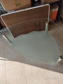 tavolo in vetro porta televisione 