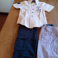 set aeronautica militare e pantalone corto
