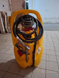 Cisterna per gasolio 50 LT con pompa 12v