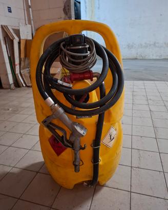 Cisterna per gasolio 50 LT con pompa 12v