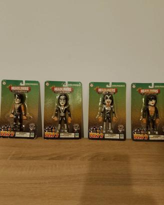 kiss band action figure headliners serie completa