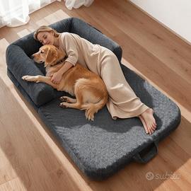 Letto Stile Cane per Umani Amici Pelosi Lavabile