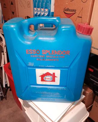 ESSO Splendor Latta in plastica Vintage 70