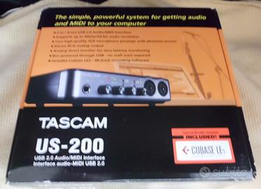 TASCAM US200 INTERFACCIA AUDIO MIDI USB 2 IN 4 OUT