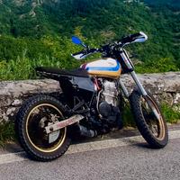 Honda nx650 dominator scrambler custom