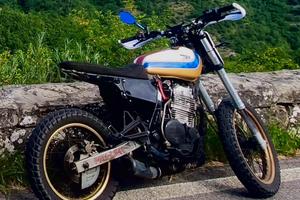Honda nx650 dominator scrambler custom