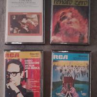 4 cassette stereo 4 originali RCA