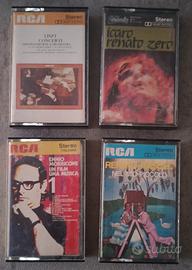 4 cassette stereo 4 originali RCA