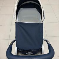 Smoby - Carrozzina Baby Blu