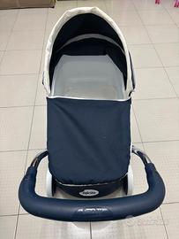 Smoby - Carrozzina Baby Blu