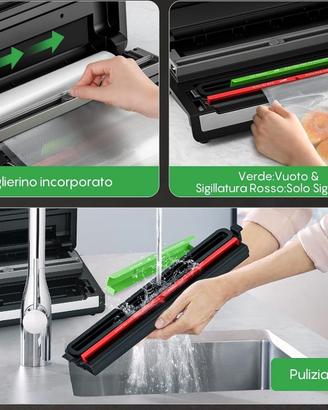 Macchina Sottovuoto per Alimenti, FRESKO automatic