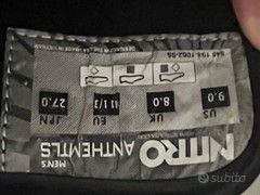 Snowboard Quechua150+scarponi Nitro41⅓Set completo