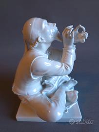 Statua Meissen Schneider Wibbel 1a Scelta 73351