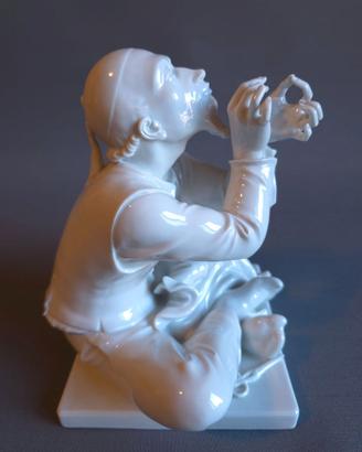 Statua Meissen Schneider Wibbel 1a Scelta 73351
