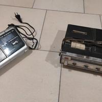 RADIO PORTATILE + REGISTRATORE A BOBINE VINTAGE