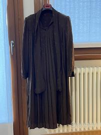 Abito donna in seta 100%, taglia M/L (Y021)