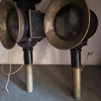 AL MIGLIOR OFFERENTE coppia di antiche lanterne800