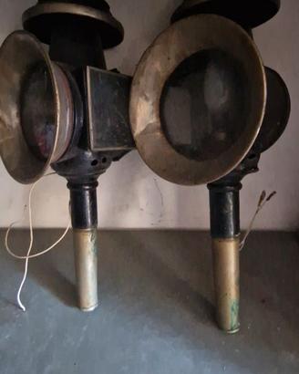 AL MIGLIOR OFFERENTE coppia di antiche lanterne800