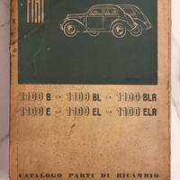 Fiat 1100 catalogo parti di ricambio