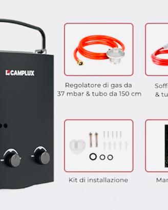Scaldabagno portatile Gas Camplux 5L