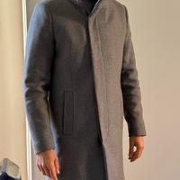 Cappotto Grigio misto lana asos design taglia s