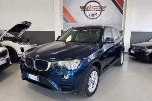 Bmw X3 S DRIVE 18 D MANUALE