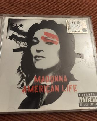 CD Madonna American Life parental advisory explici
