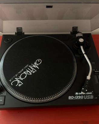 Giradischi Omnitronic BD-1390 USB