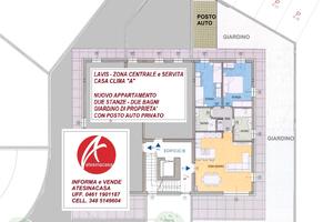 Nuovo appartamento con giardino mq 155