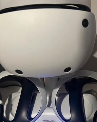PlayStation VR2 e stazione di ricarica