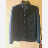 stone island wool jacket