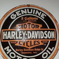insegna smaltata Harley Davidson 