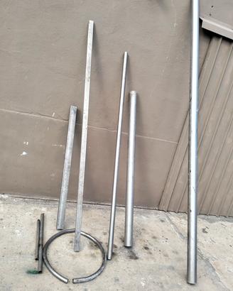 acciaio inox scatolato tubi 