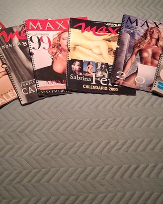 Calendari modelle moda fine anni '90/inizio 2000