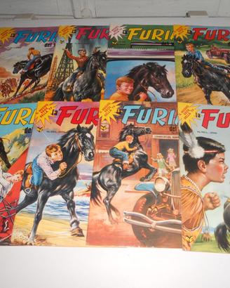 Fumetti vintage serie Furia