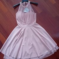 Abito donna rosa antico nuovo